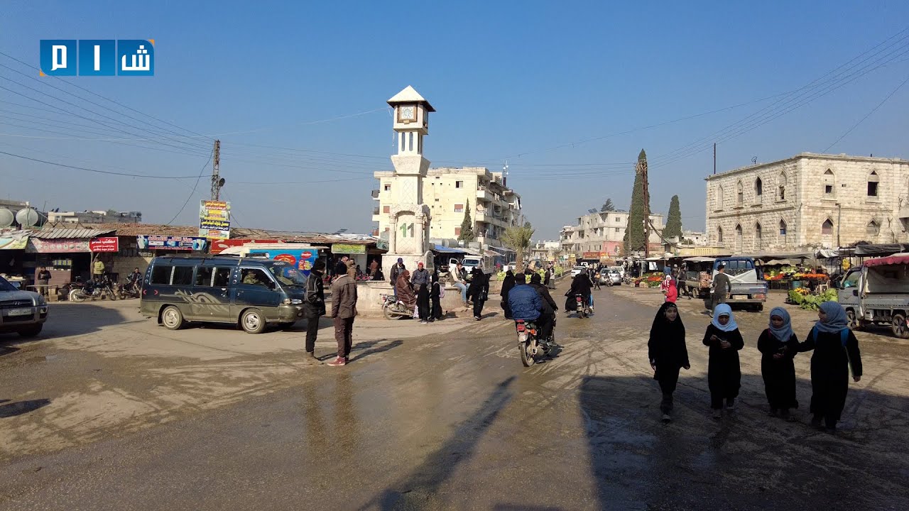 إعادة ترميم منطقة المرجة في حارم بالتعاون بين السكان والخوذ البيضاء