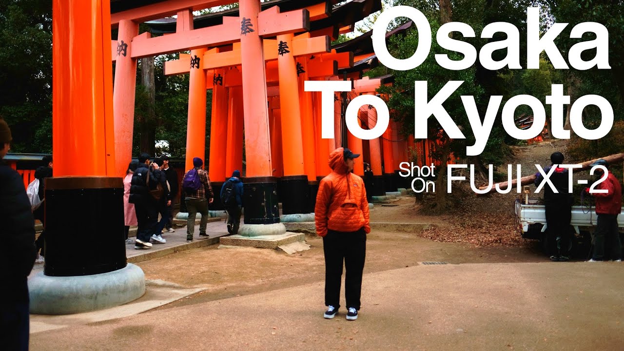 Capturing Moments in Osaka and Kyoto with the FUJI XT-2 | A Chill Photography Vlog