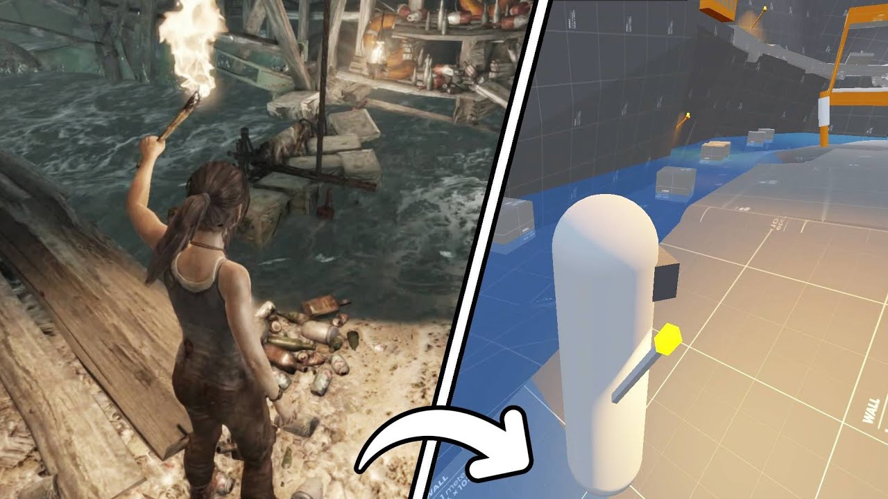 Левел-дизайн и Прототипирование (на примере уровня из Tomb Raider)