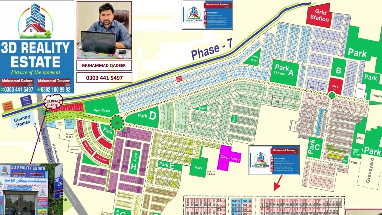 Bankers Avenue Bedian Road Plot and Houses Next to DHA Lahore, Offered by 3D Reality Estate