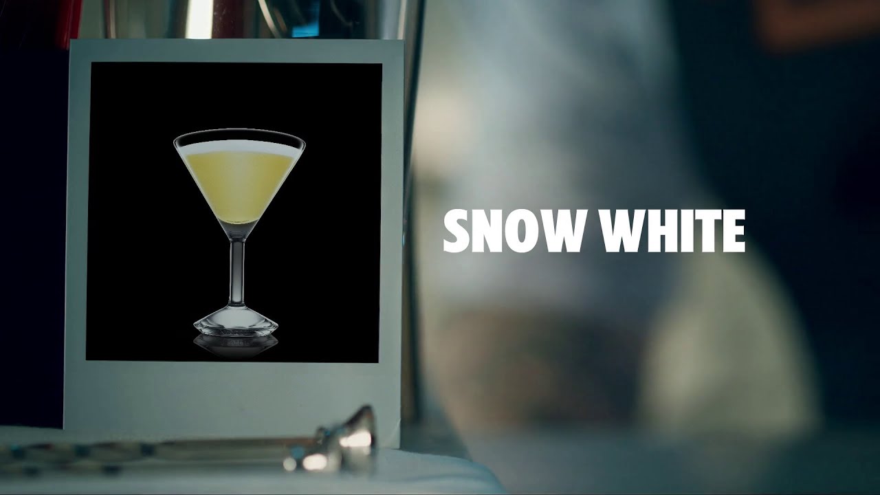 SNOW WHITE DRINK RECIPE - HOW TO MIX
