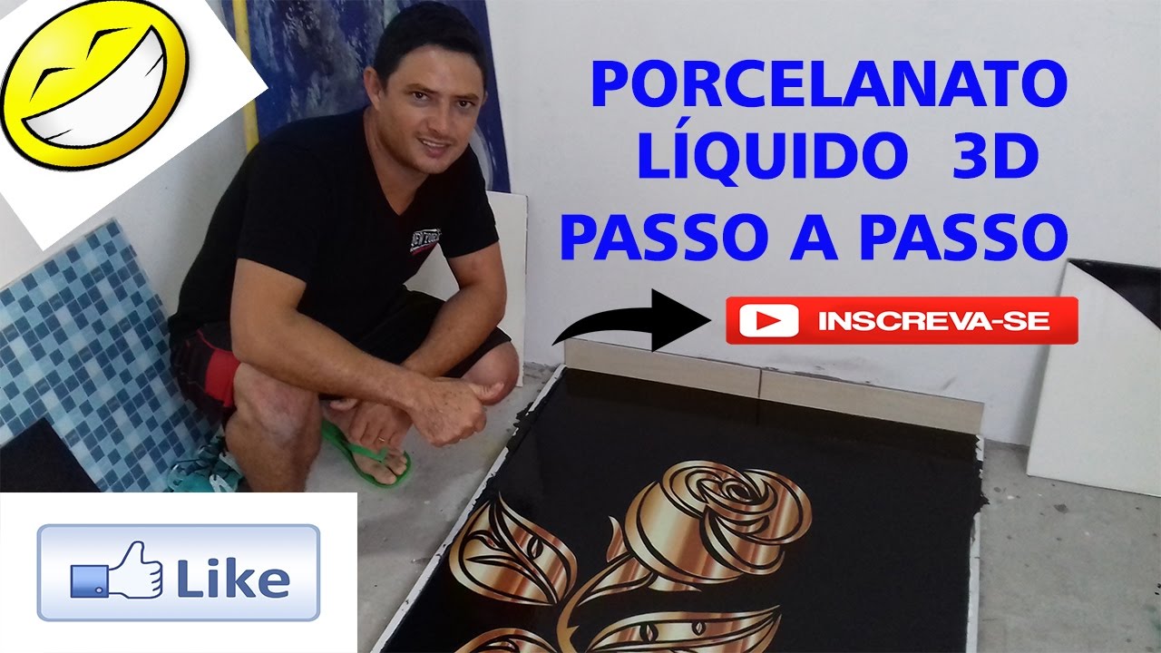 Porcelanato liquido 3d