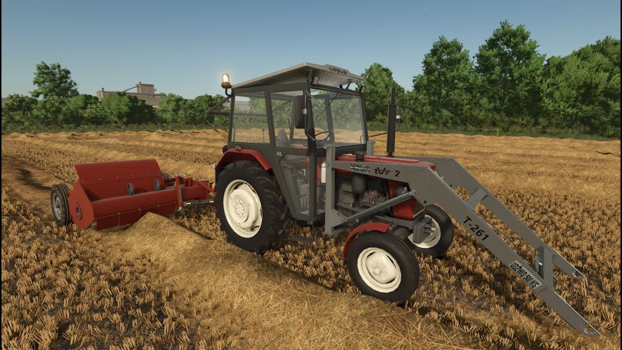 orkanowanie słomy #30  sobolewo #farmingsimulator25 #fs25