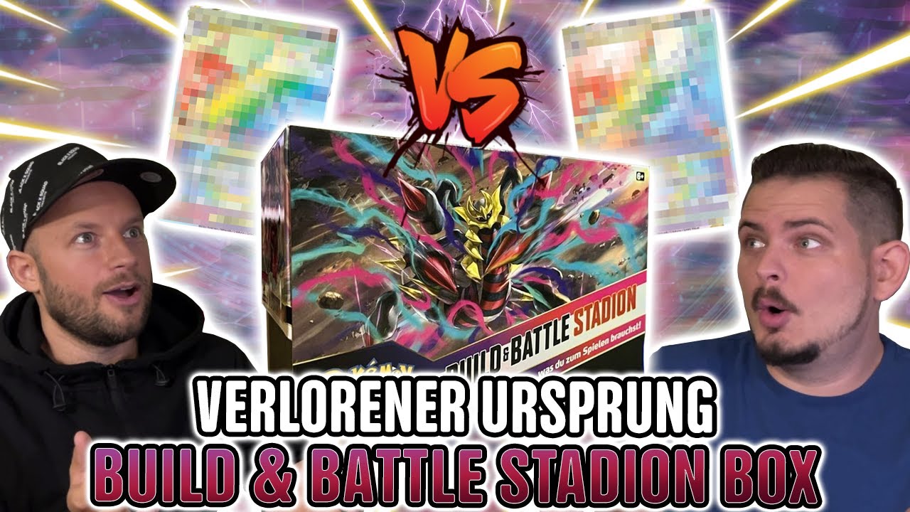 😱 DOUBLE Rainbow HIT! | Build & Battle Stadion Box | Pokemon Verlorener Ursprung Opening