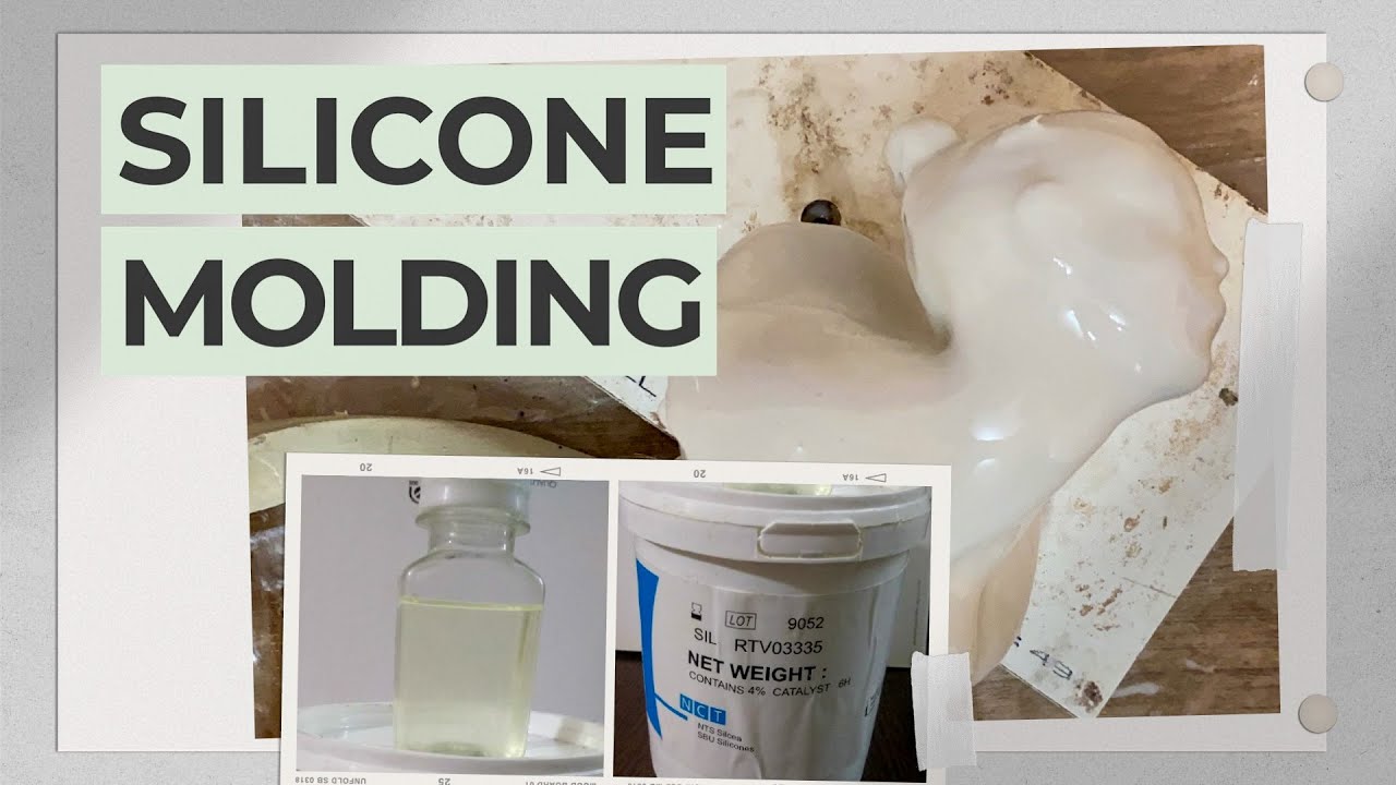 HOW TO MAKE A COMPLEX MOLD for Sculpture | Sculpture Tutorial |  your own silicone mold | Part 1