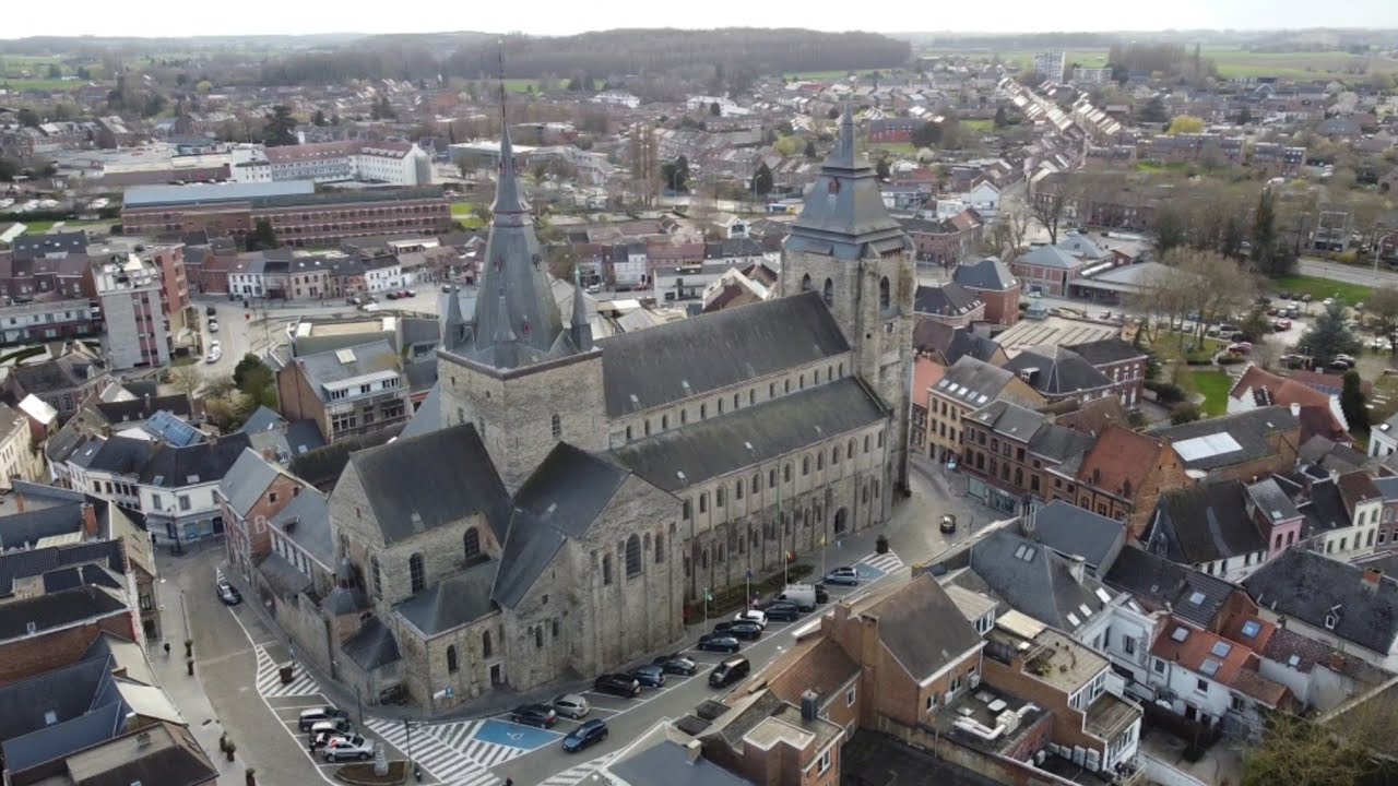 Soignies 🇧🇪 vue d' en haut