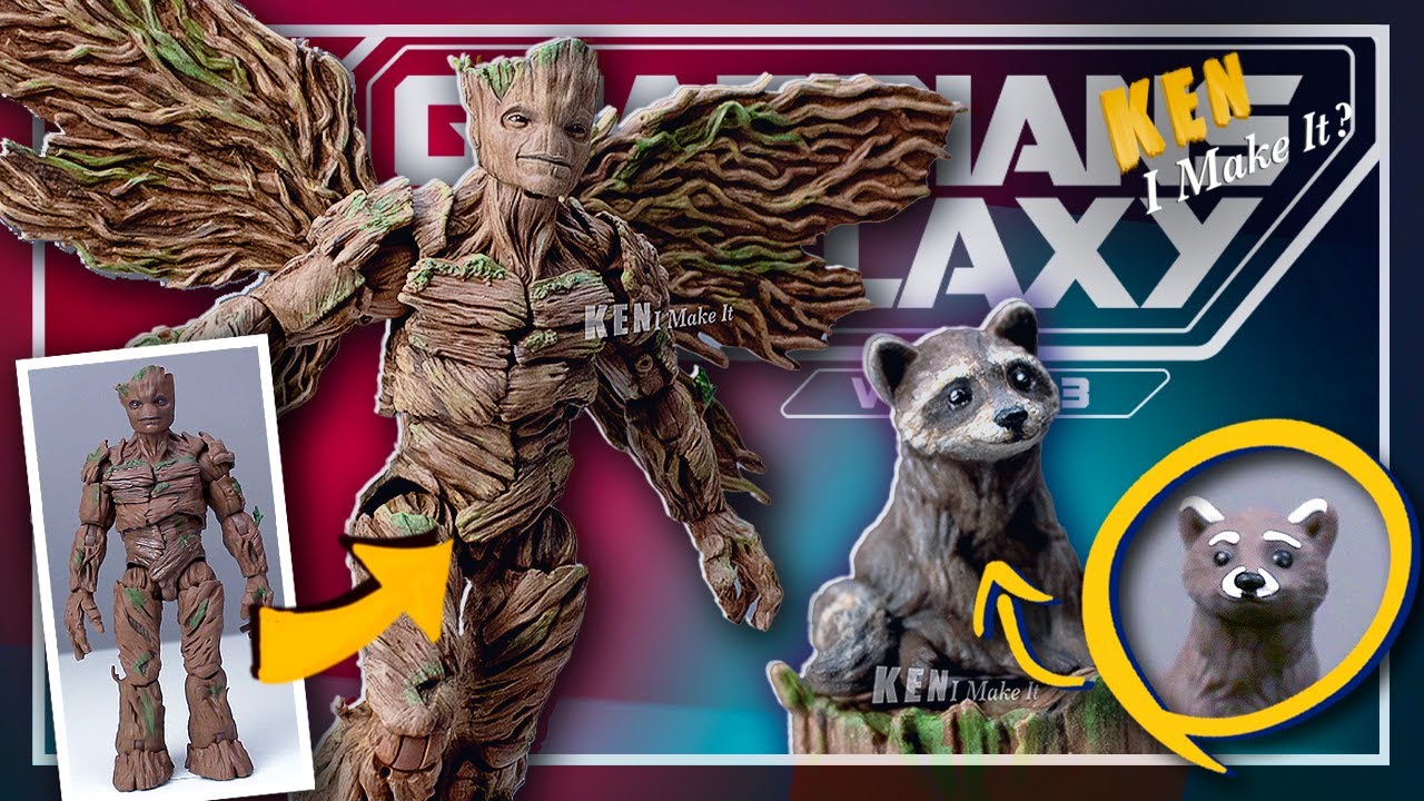 Fixing Marvel Legends GROOT x BABY ROCKET -  Guardians of the Galaxy Vol 3 | Ken I Make It