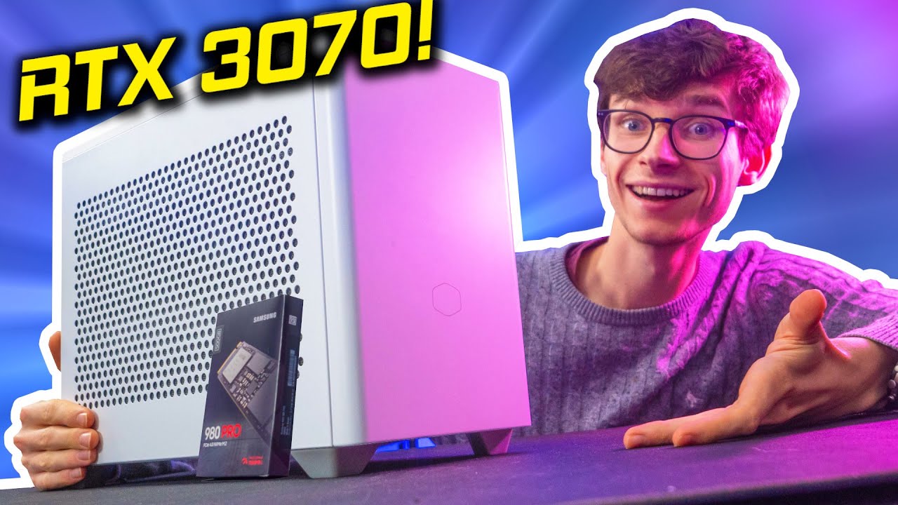 My STUNNING ITX RTX 3070 Gaming PC Build 2021! (Ryzen 7, NR200 w/ 4K Gameplay Benchmarks)  #AD