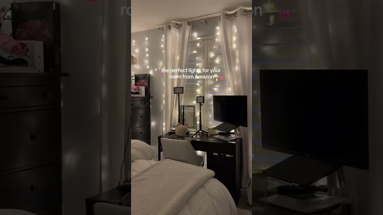 Amazon Fairy Lights That Changed My Room Vibe ✨ | Aesthetic Room Decor Must-Have