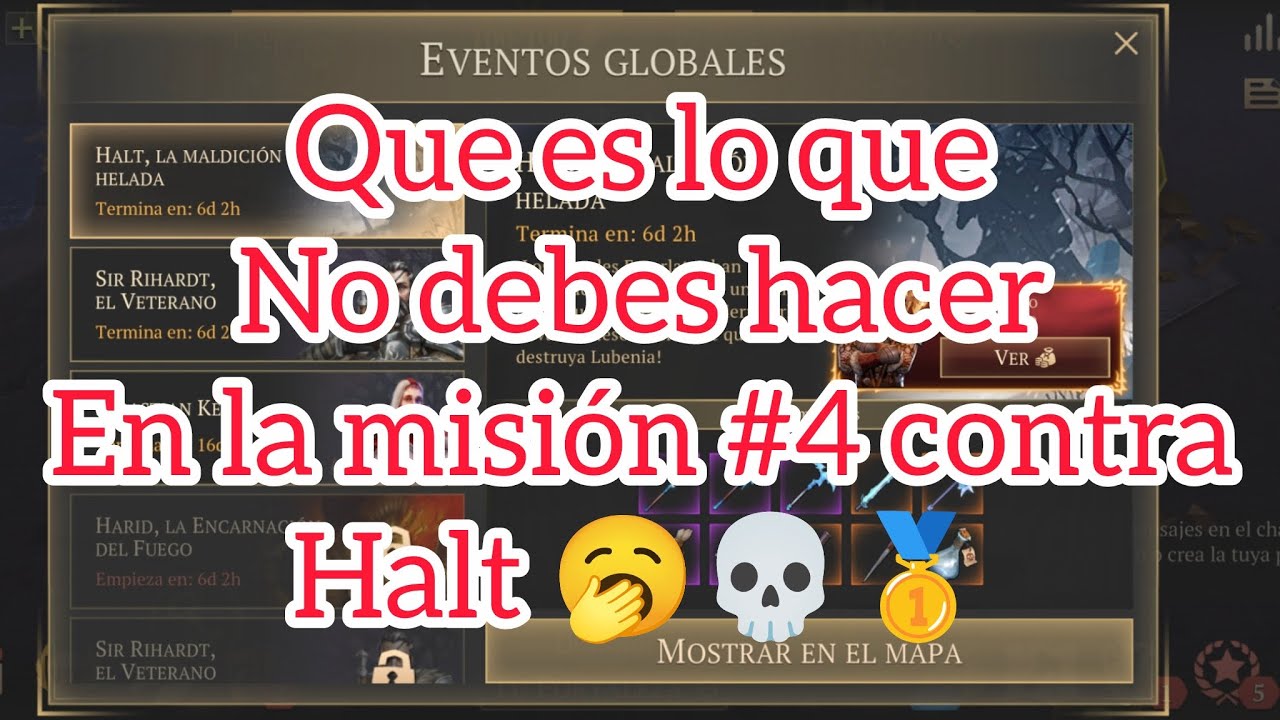 No mueras contra Halt, misión 4 de sir Rihardt | grim soul 