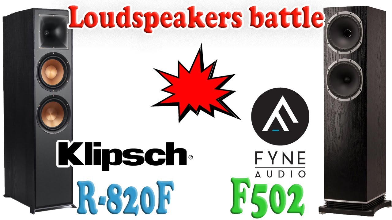 Fyneaudio F502 или Klipsch R-820F?