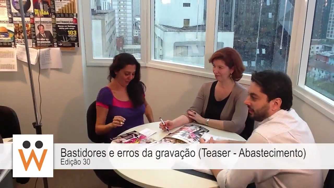 Bastidores grava&ccedil;&atilde;o do Teaser Revista Abastecimento Ed.30| newtrade.tv