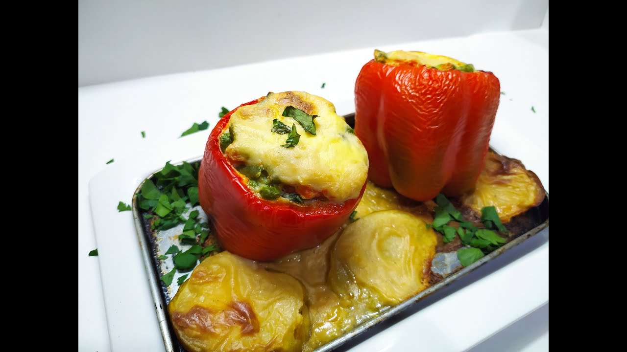 PIMIENTO RELLENO DE VERDURAS ‐ RECETAS DE ENTRADAS PERUANAS