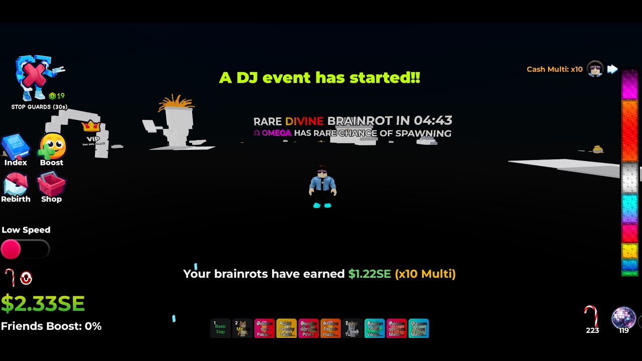 Admin Abuse Grow The Beanstalk UPDATE [🌱]  for Brainrots! (Roblox) #growbeanstalk