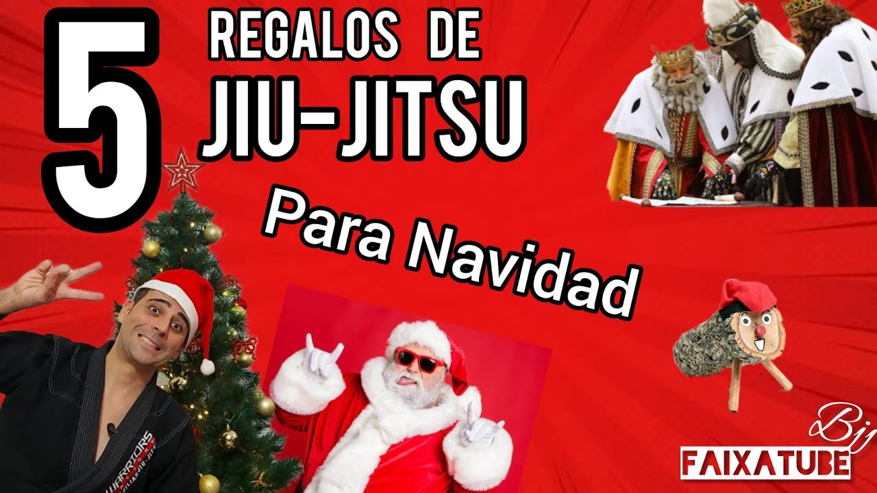 5 REGALOS  de Brazilian Jiu-Jitsu para estas NAVIDADES,¿Aún no sabes qué pedir? 🎅