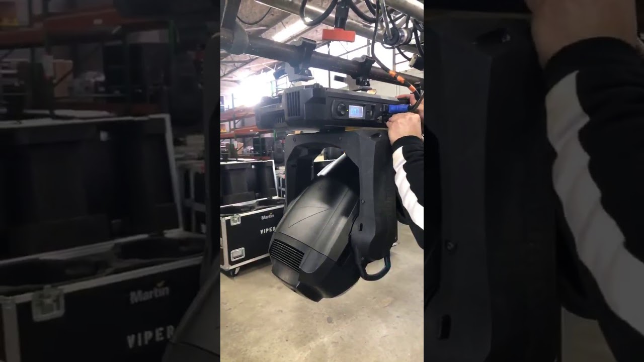 Martin Professional Viper Profiles being prepped for a show.