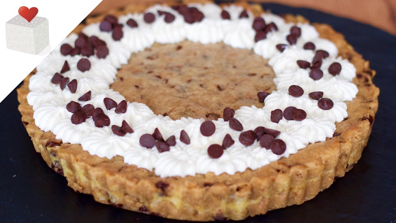 C&oacute;mo hacer una Chocolate Chip Cookie Cake | Az&uacute;car con Amor