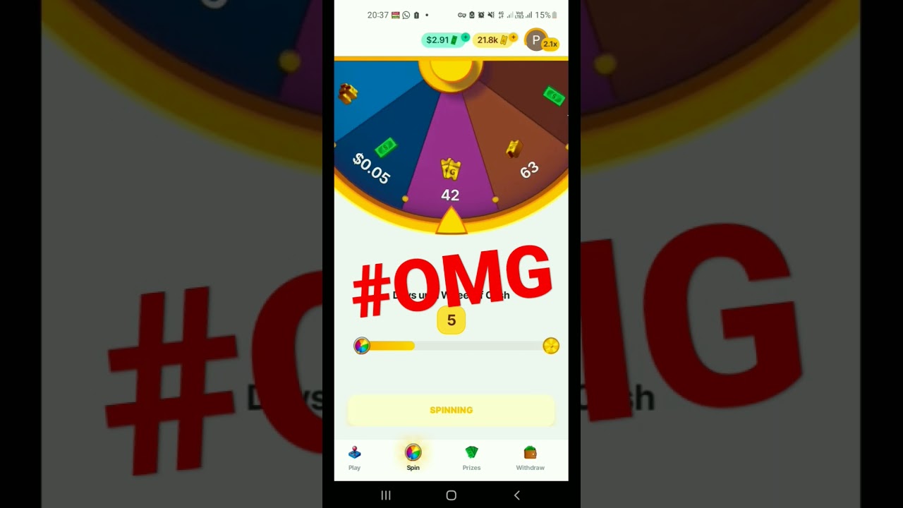 Prizes app winning money #prizes #onlinemoney #emoney #dollars #moneyapp #winning #spinwin #money