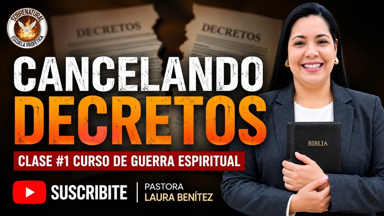 🚨 CLASE #1 CANCELANDO PACTOS | CURSO DE GUERRA ESPIRITUAL 2026 | PASTORA LAURA BEN&Iacute;TEZ 🔴🎥