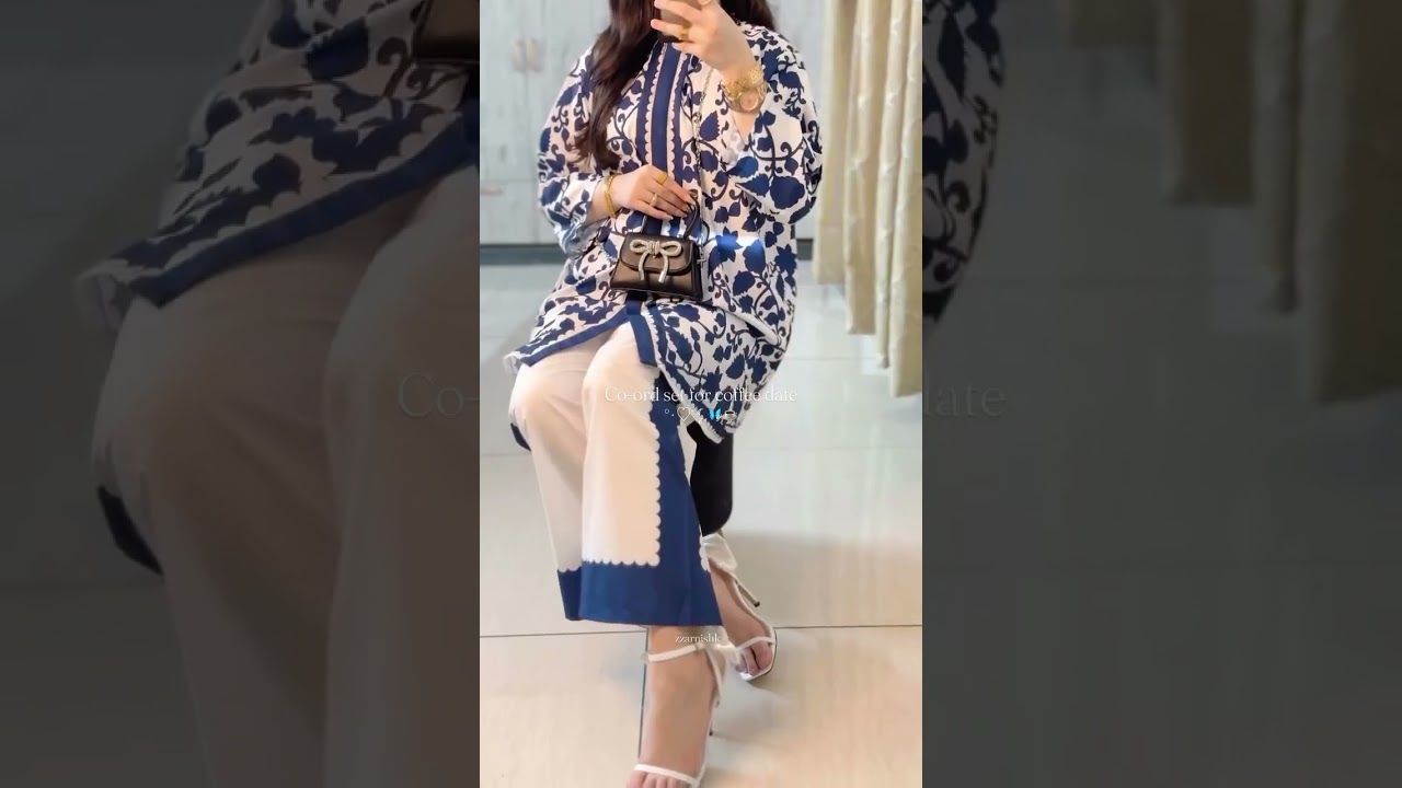 Sapphire Grace - Printed Co-ord Set