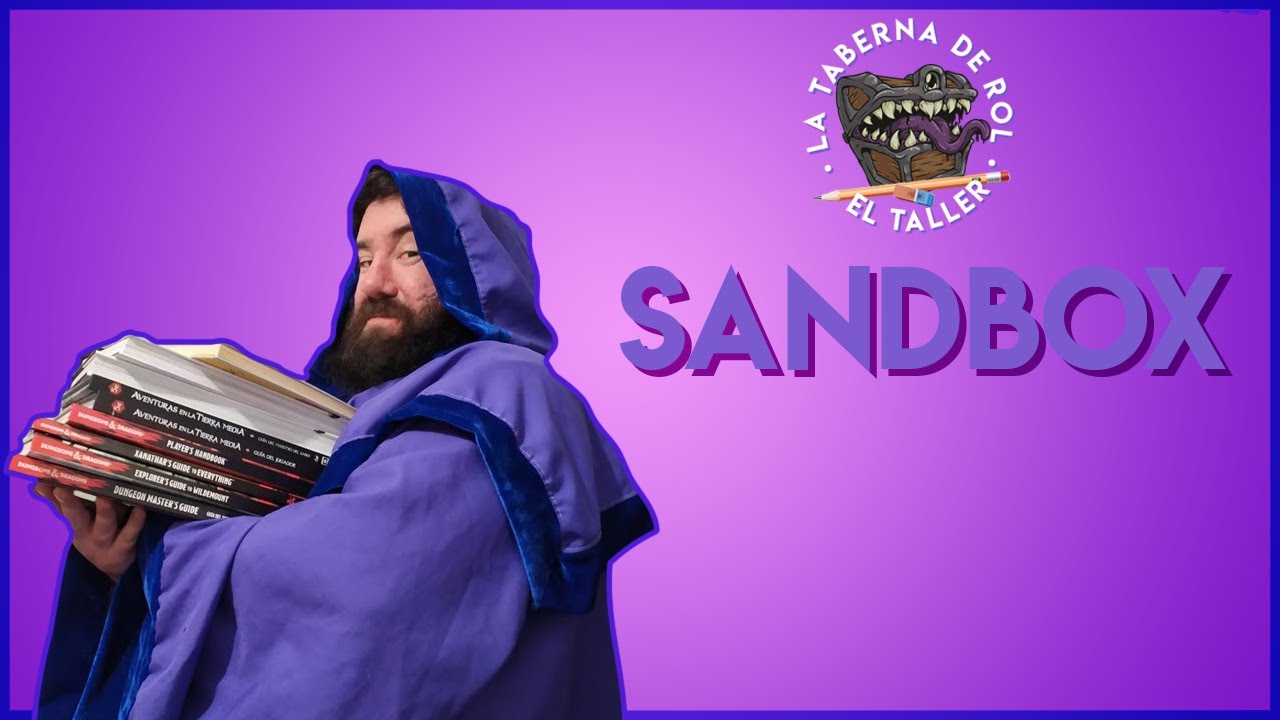 Taller de Juegos de Rol 🔧 Cómo dirigir CAMPAÑAS SANDBOX