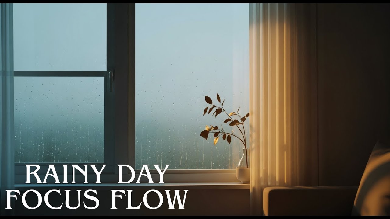 Rainy Day Focus Flow Music #lofi #deepwork #music #jazz #rainyday