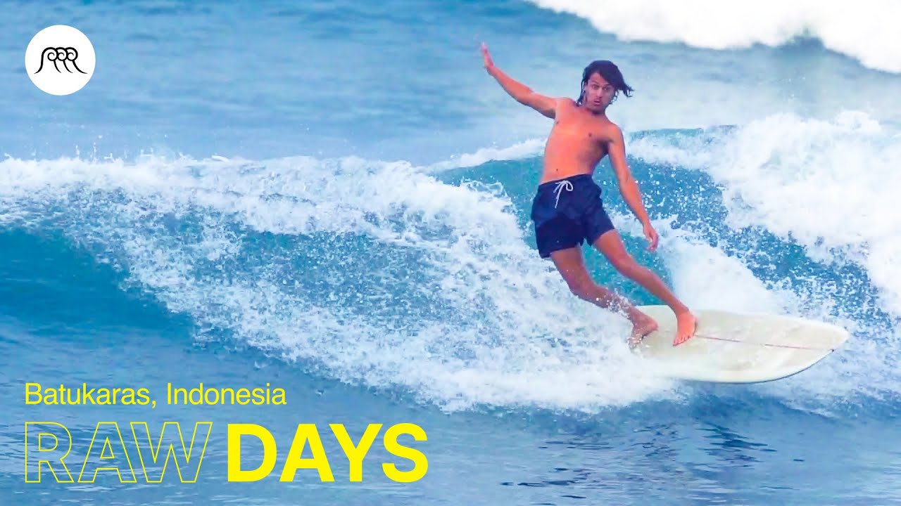 RAW DAYS | October 2022 in Batukaras, Indonesia | Epic longboard session