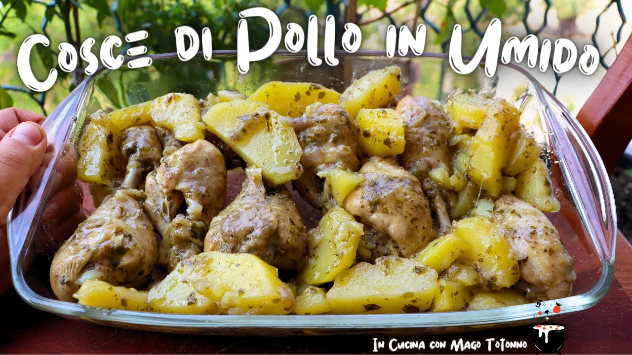 POLLO IN UMIDO CON PATATE   Cotto in Padella Ricetta Facile