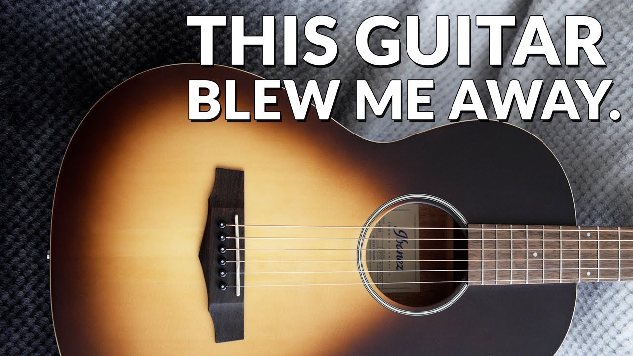 The BEST parlor guitar UNDER $300?! - Ibanez PN19