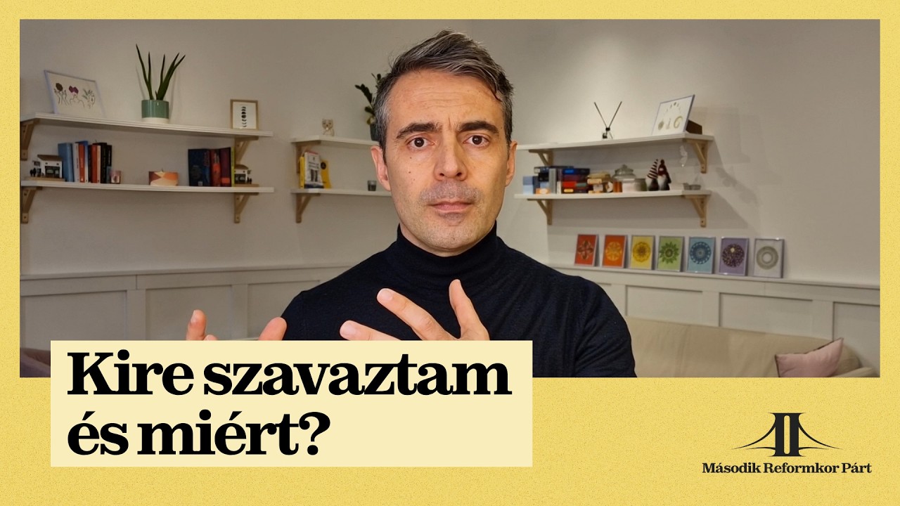 Kire szavaztam &eacute;s mi&eacute;rt? | V&aacute;laszt&aacute;s 2026 | Vona G&aacute;bor vlogja