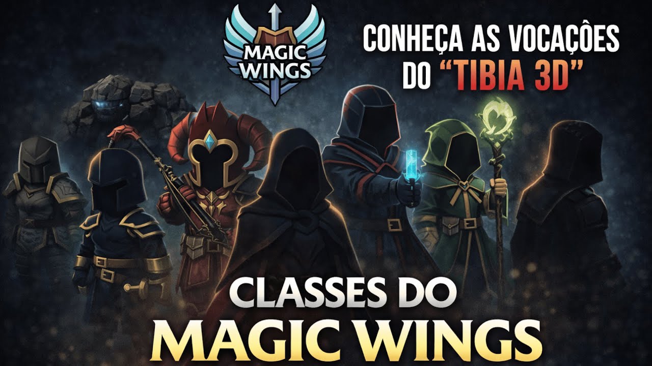 Classes do Magic Wings: conheça todas as vocações do “Tibia 3D”