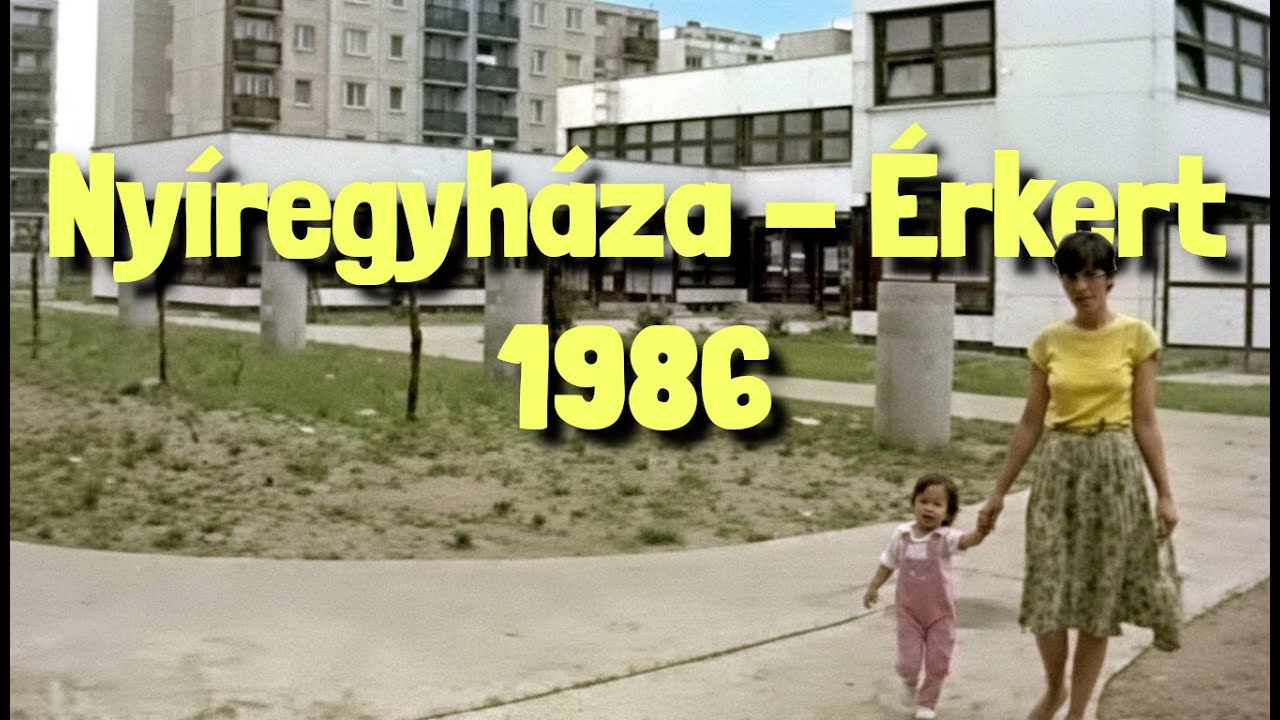 Nyíregyháza Érkerti lakótelep - 1986