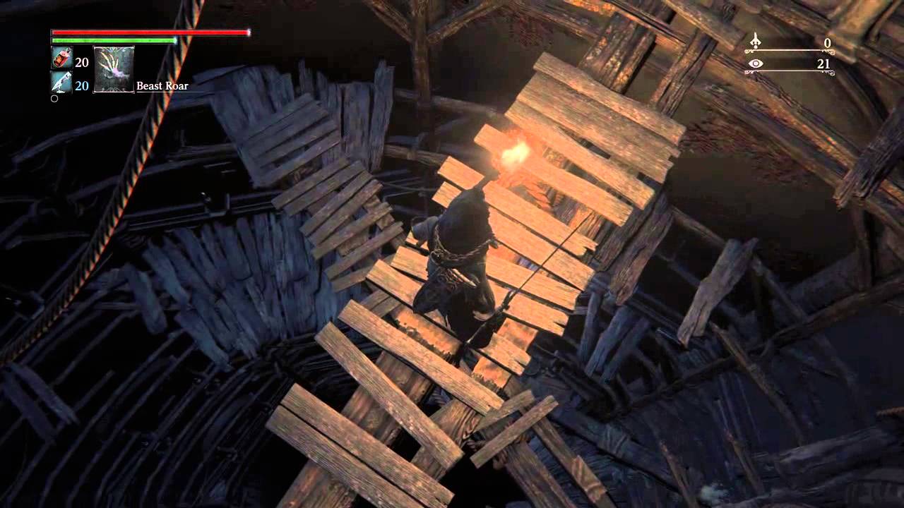 Bloodborne&trade; The Abandoned Old Workshop (Origins of Hunters Dream) Location