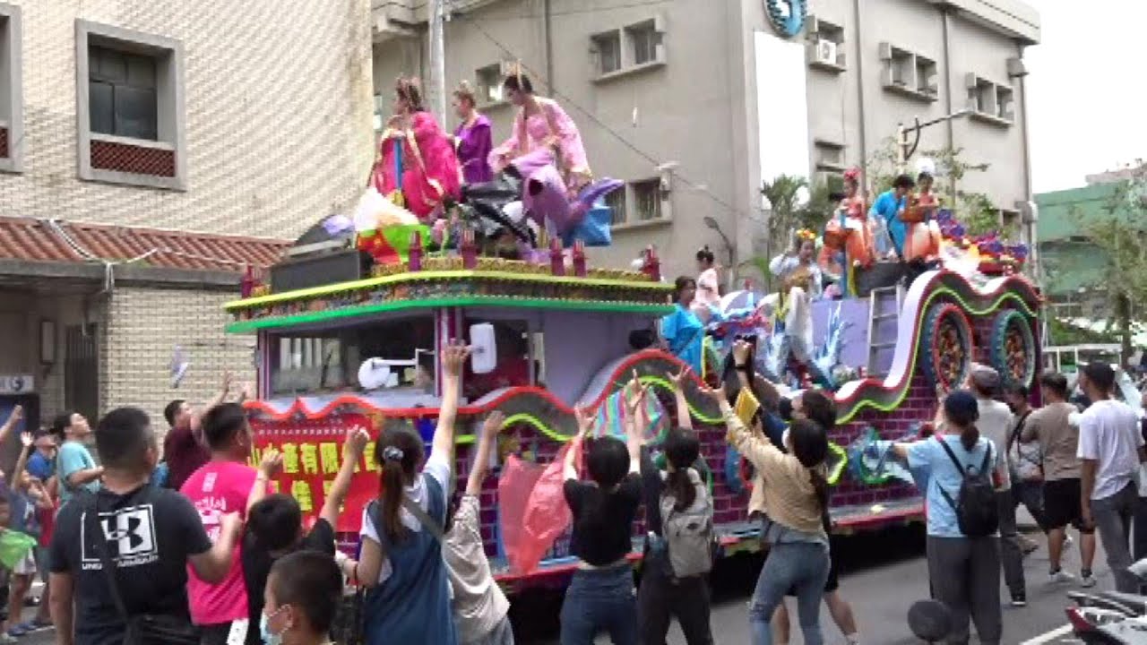 2025朴子配天宮慶典 真人藝閣遶境
