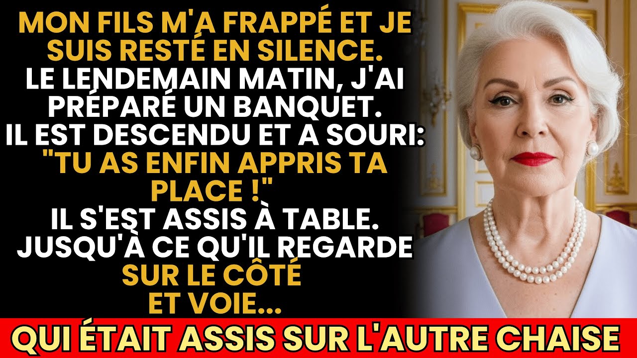 Mon Fils a Dit : « TU As Enfin Appris Ta Place ! » Mais J’avais Préparé une Surprise Inoubliable…