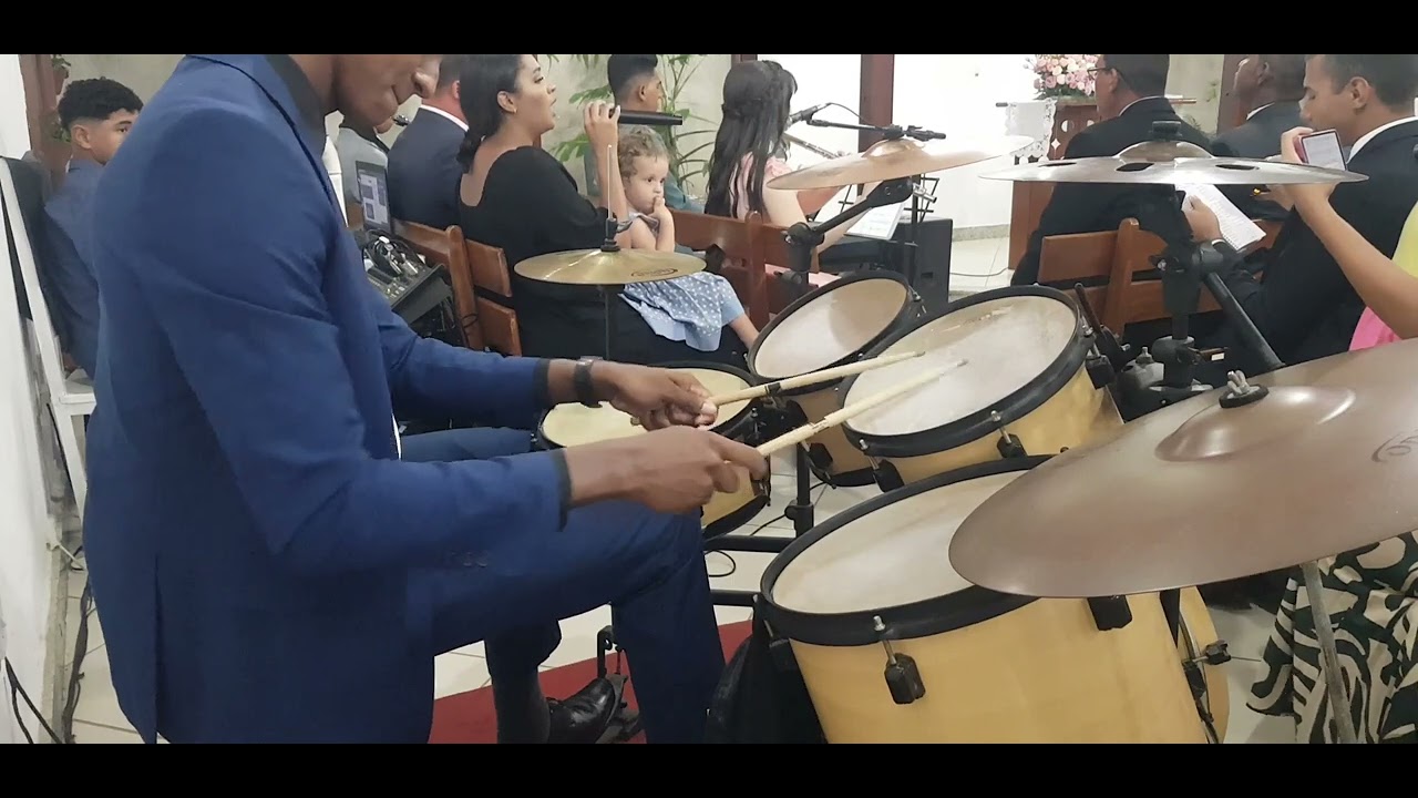 LOUVOR - BODAS DO CORDEIRO - ICM - BATERIA - INSCREVA-SE EM NOSSO CANAL E OUÇA DE FONE.