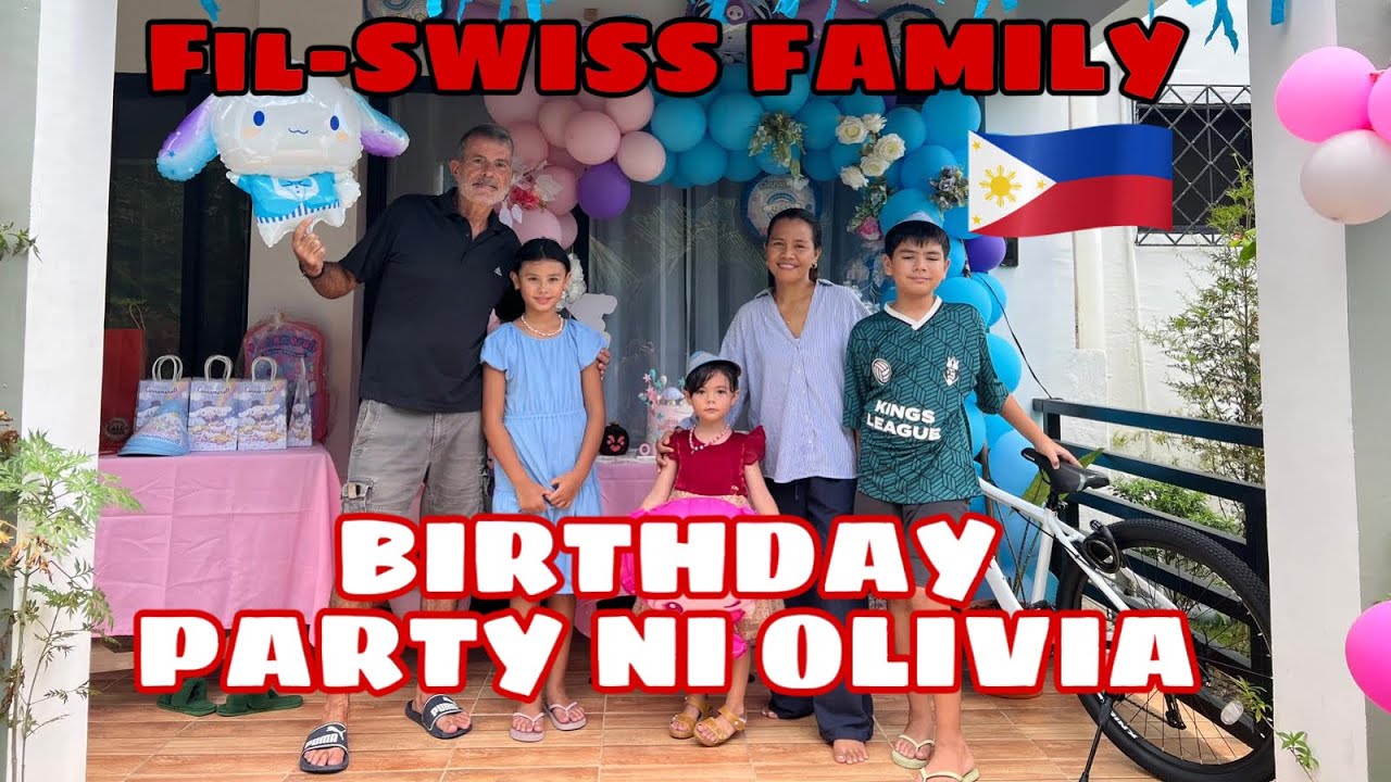 BIRTHDAY PARTY NI OLIVIA DITO SA PINAS🇵🇭