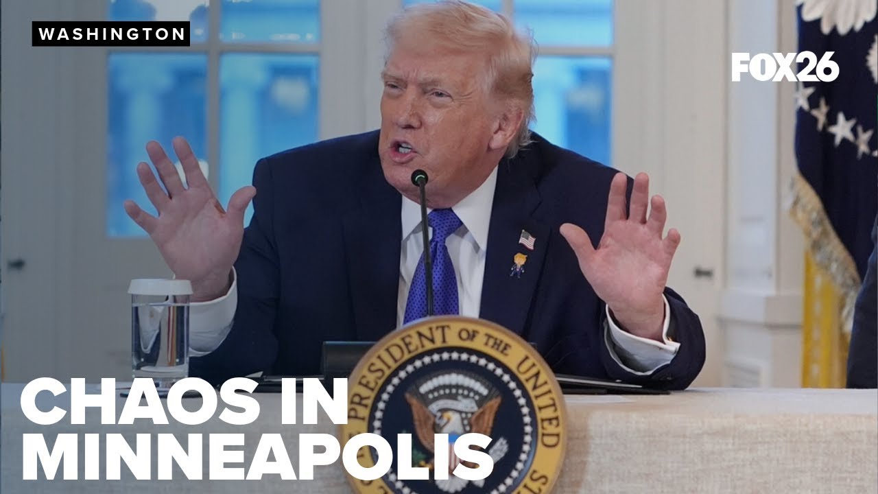 The Trump administration addresses Minneapolis chaos