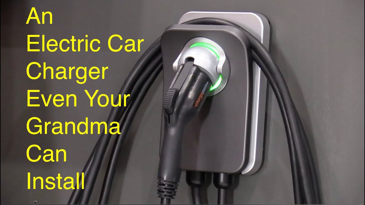 An Electric Car Charger Even Your Grandma can Install