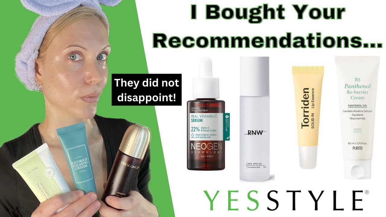 Trying Your K-Beauty Recs/Requests (Yesstyle Haul)