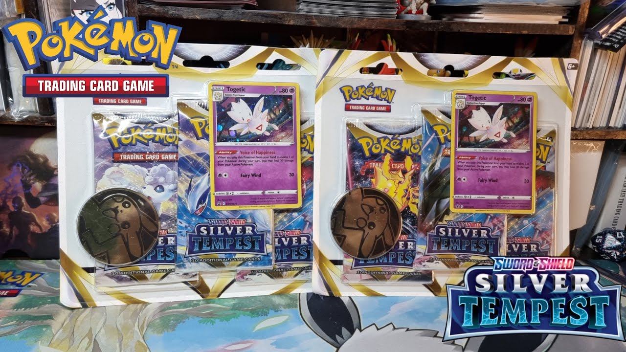 Opening 2 Pokemon Silver Tempest 3 Pack Blisters