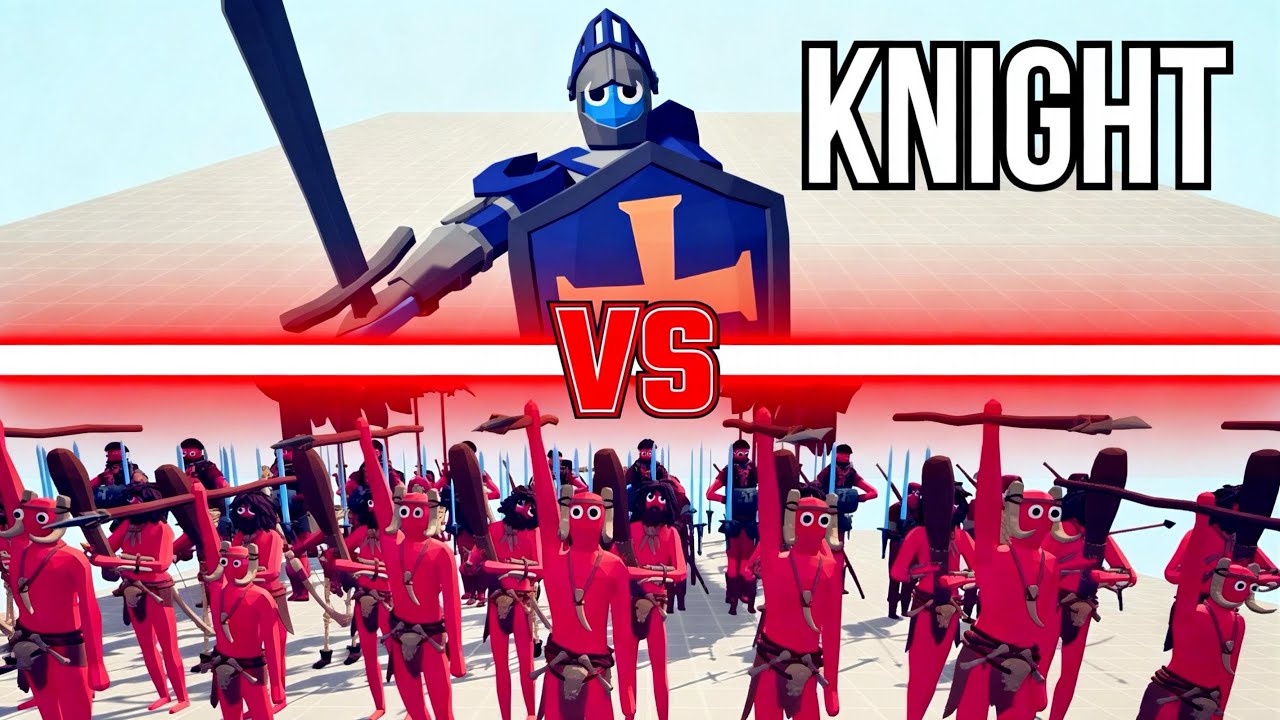 One Knight vs Every Unit – Pure Chaos | TABS