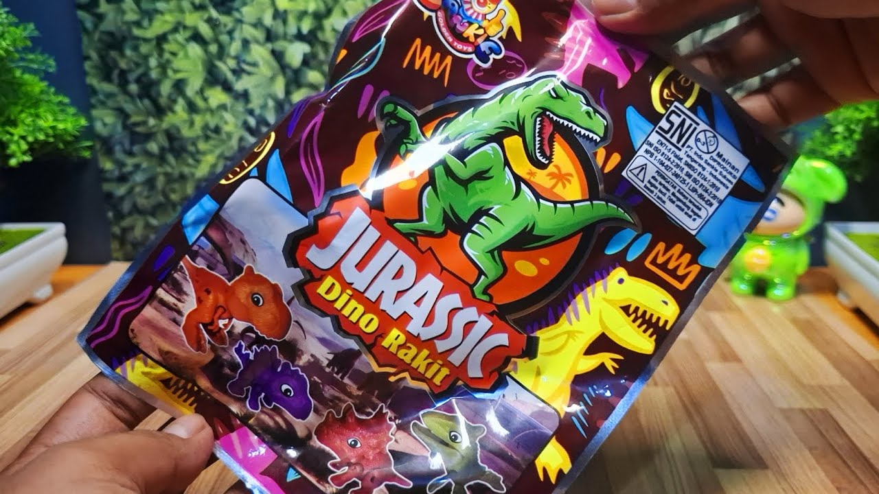 SERU BANGET! CUMA Rp.2000 || Jurassic Dino Rakit - Mainan Edukasi Dinosaurus Bongkar Pasang 