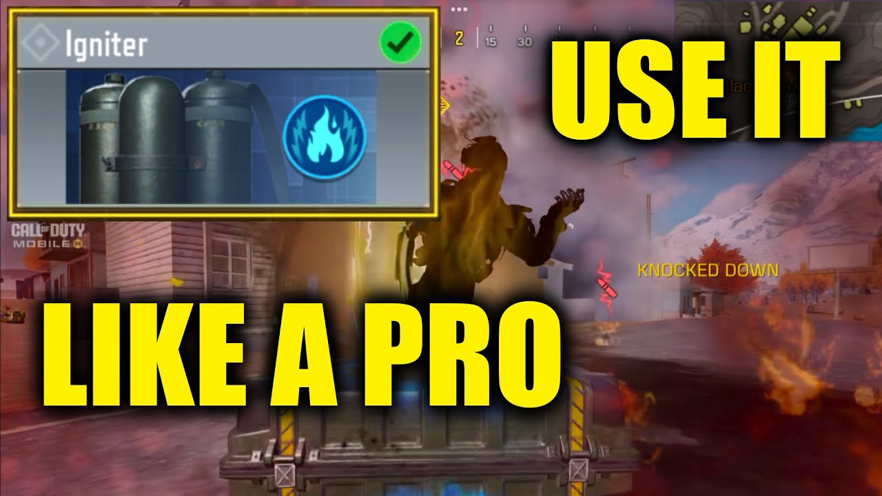 HOW TO USE IGNITER LIKE A PRO. TIPS&TRICK #codm