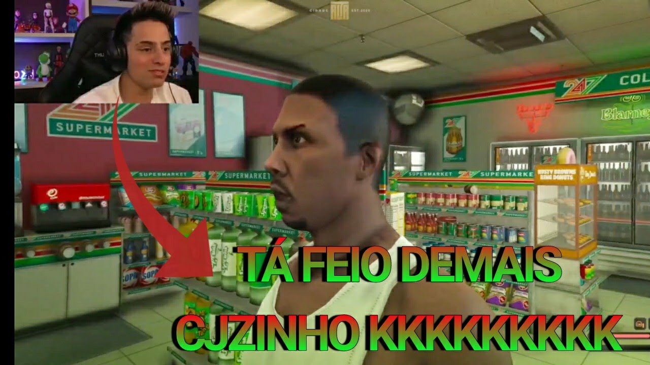 CONNOR E CJ ENCONTRAM O FILHO DO CJ | GTA RP