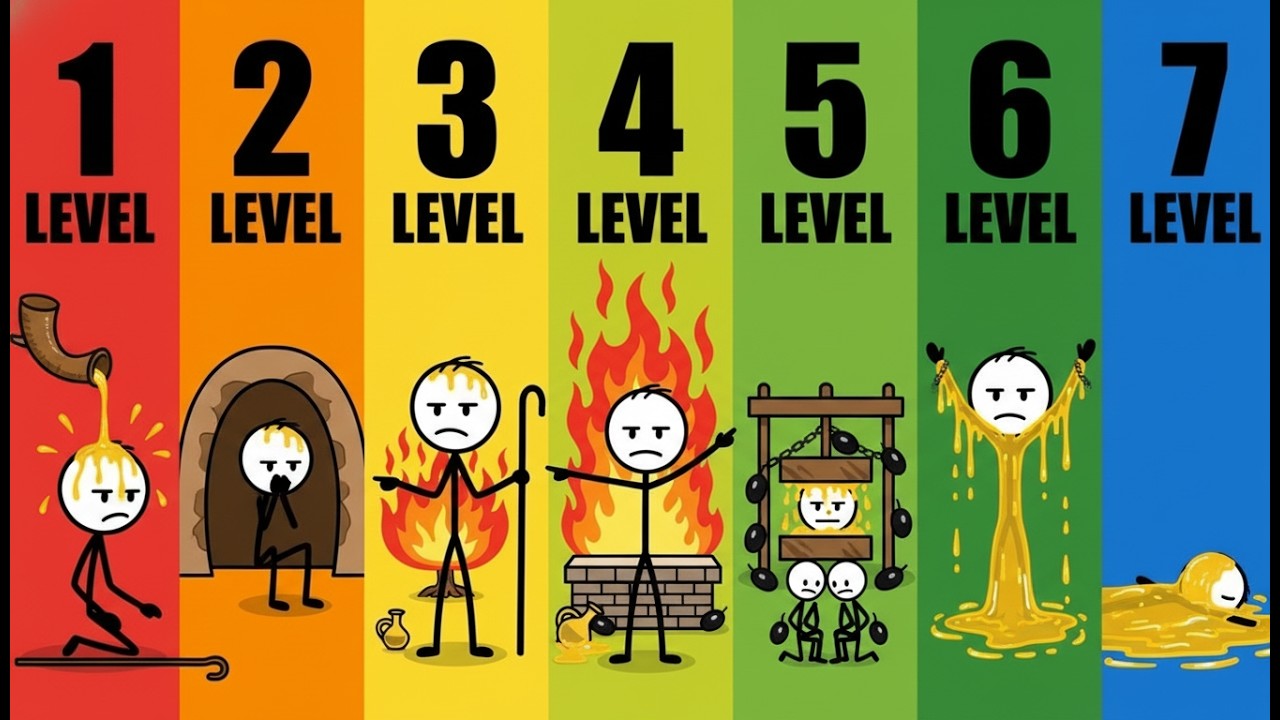 7 уровней духовного помазания (большинство христиан застряли на 1-м уровне, вот почему)