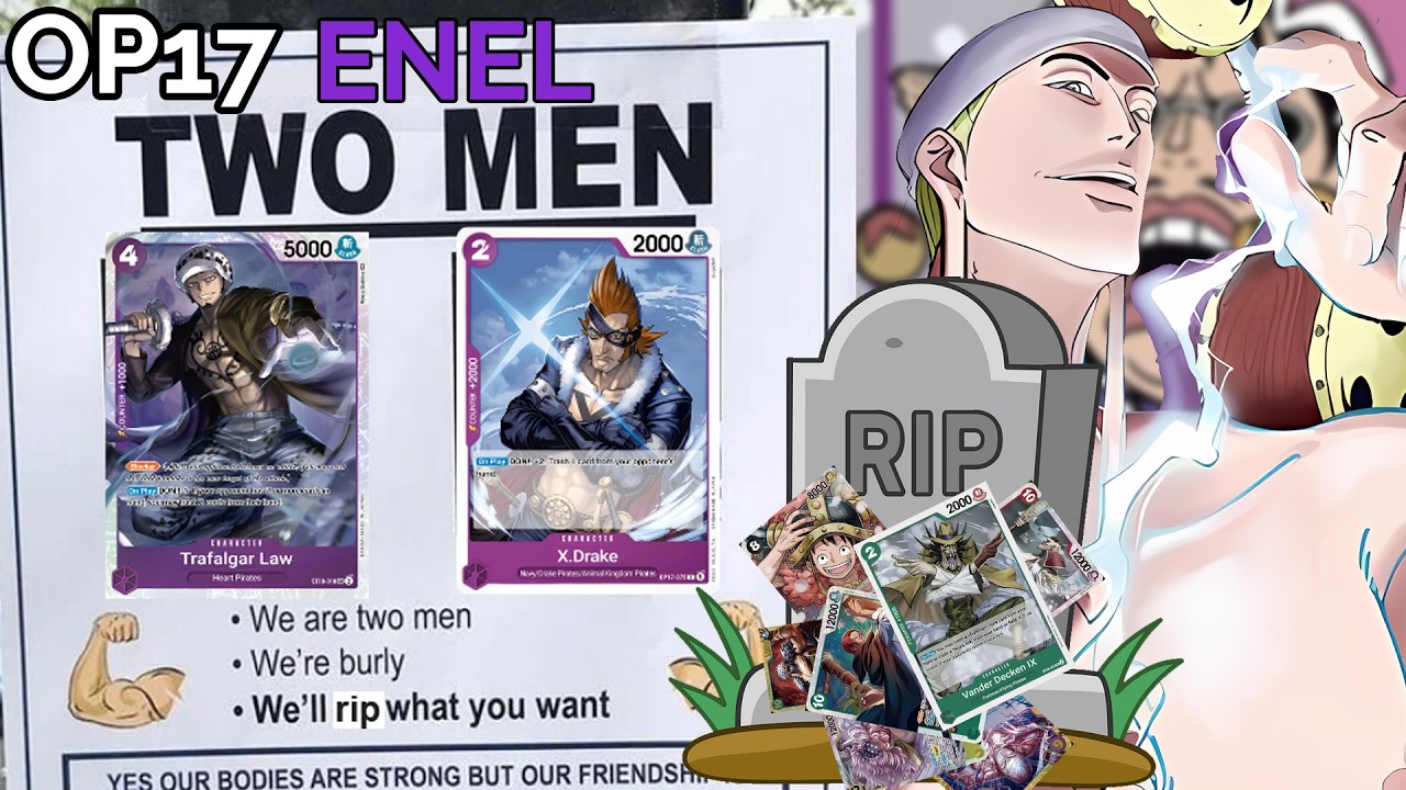 OP17 Purple Enel Hand Hate Guide - Two Men Rip Every Hand