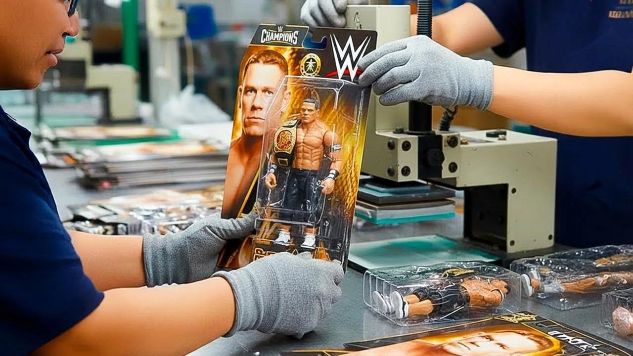 How WWE Action Figures Are Made