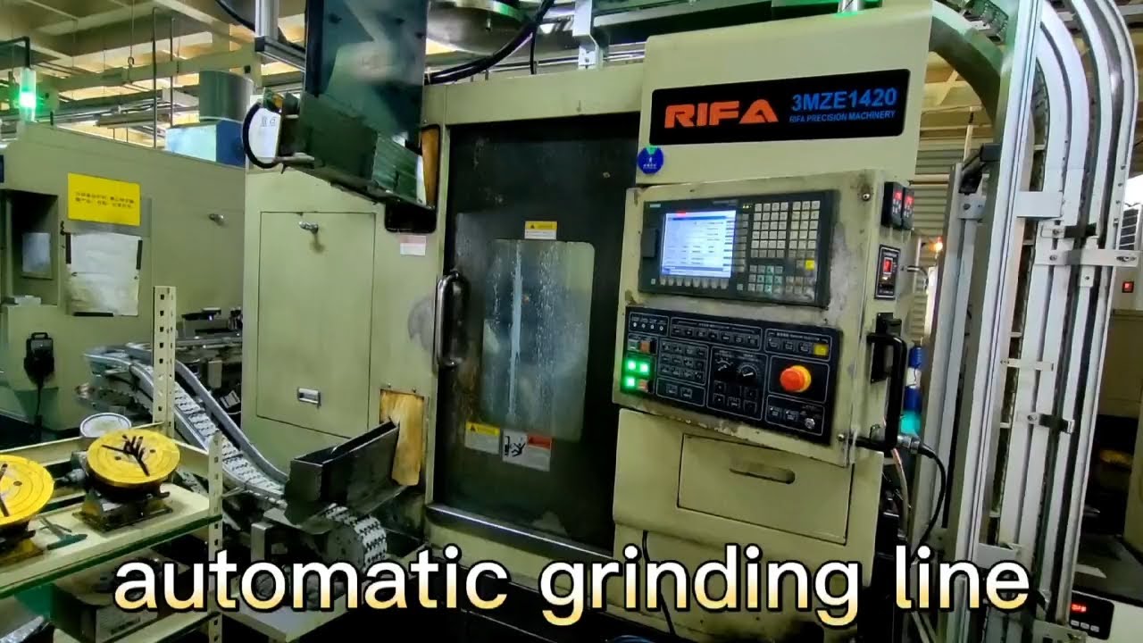 Automatic grinding lines for wheel hub bearing