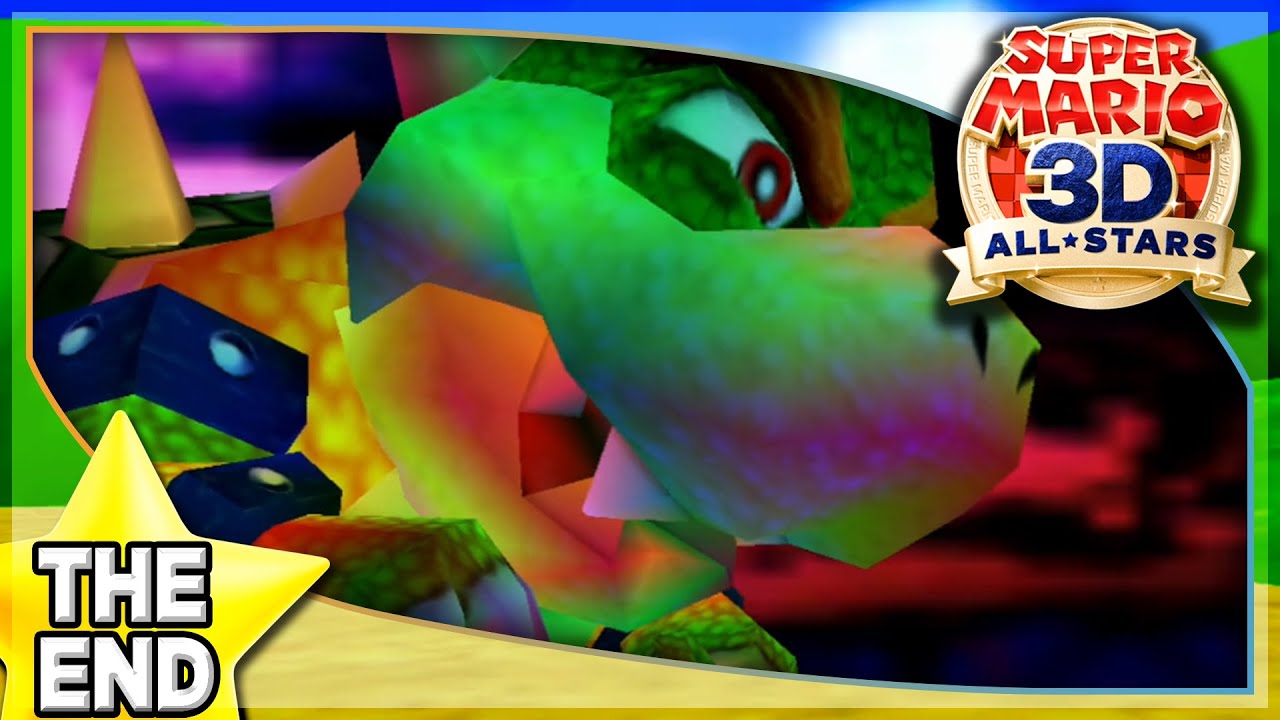 Final Boss Bowser! 120 Stars! Super Mario 64 (3D All-Stars) Gameplay Walkthrough Part 16!